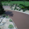 Stephens Residence- Color Concrete Driveway